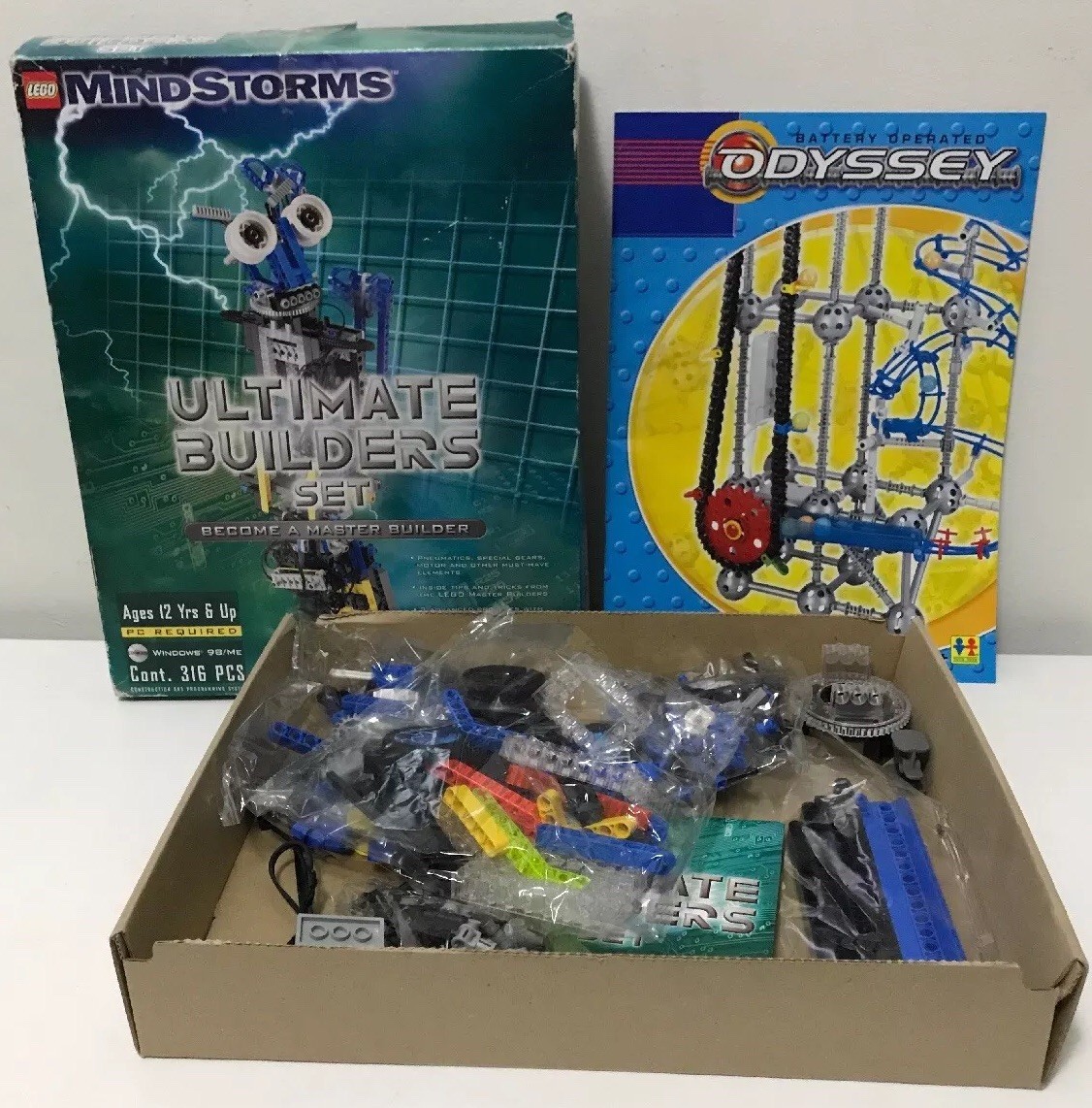 LEGO Mindstorms Ultimate Builders Set 3800 w scatola, Instructions, Software spedizione gratuita in tutto il mondo LEGO Mindstorms Ultimate Builders Set 3800 w scatola, Instructions, Instructions, Instructions, Software salutare