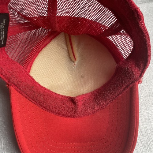 Trucker Hat Red SnapBack Plugged In - Picture 6 of 6