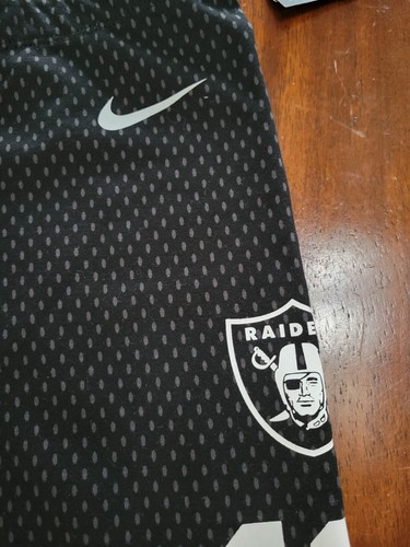 Nike NFL Football Team Apparel Las Vegas Raiders Womens Athletic Leggings XS - Picture 3 of 8