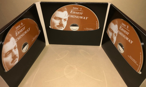 Ernest Hemingway A Farewell To Arms audio book 8 CD set read by John Slattery - Picture 8 of 8