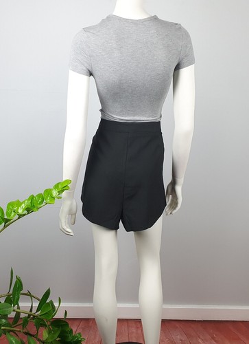 In The Style Size 18 Short Shorts Black Women NEW WITH TAGS - Foto 7 di 11
