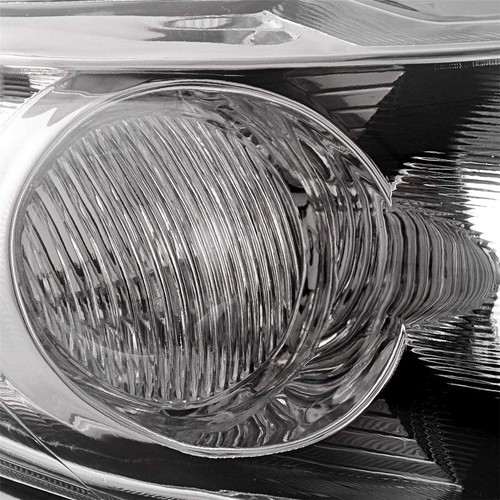 For Toyota Corolla 2009-2010 Headlights Left+Right Chrome Housing Amber Clear - Picture 8 of 9