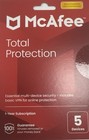 McAfee Total Protection 2025 5 Devices 1 Year Retail - Delivered in the Post