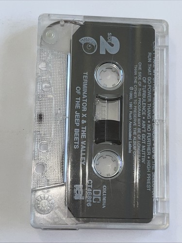 Terminator X & The Valley Of The Rare Jeep Beets Cassette Tape Rap Tested Dj - Picture 4 of 4