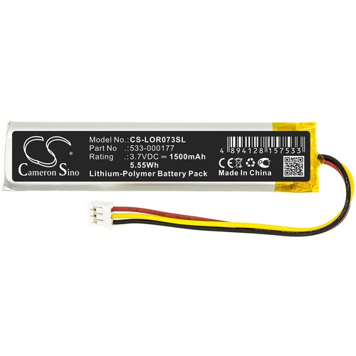Batería para Logitech MX KEYS YR0073 533-000177 CS-LOR073SL 3.7v 1500mAh 5.55Wh - Imagen 3 de 5