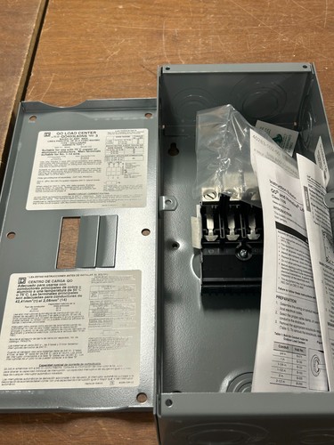 SQUARE D QO403L60NS Load Center,60A,Lug,3 Phase,3 Spaces 1D413 - Picture 3 of 6