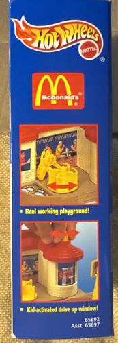 NEW Vintage 1996 Hot Wheels World McDonald's Playset with Car Mattel 65692 NIB - Picture 8 of 8