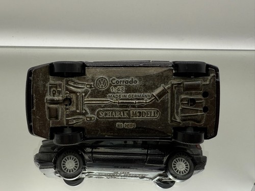 SCHABAK 1018 VW CORRADO G60 -BLACK VIOLET PEARL 1:43 rare- GOOD IN BOX - 119 - Picture 9 of 11
