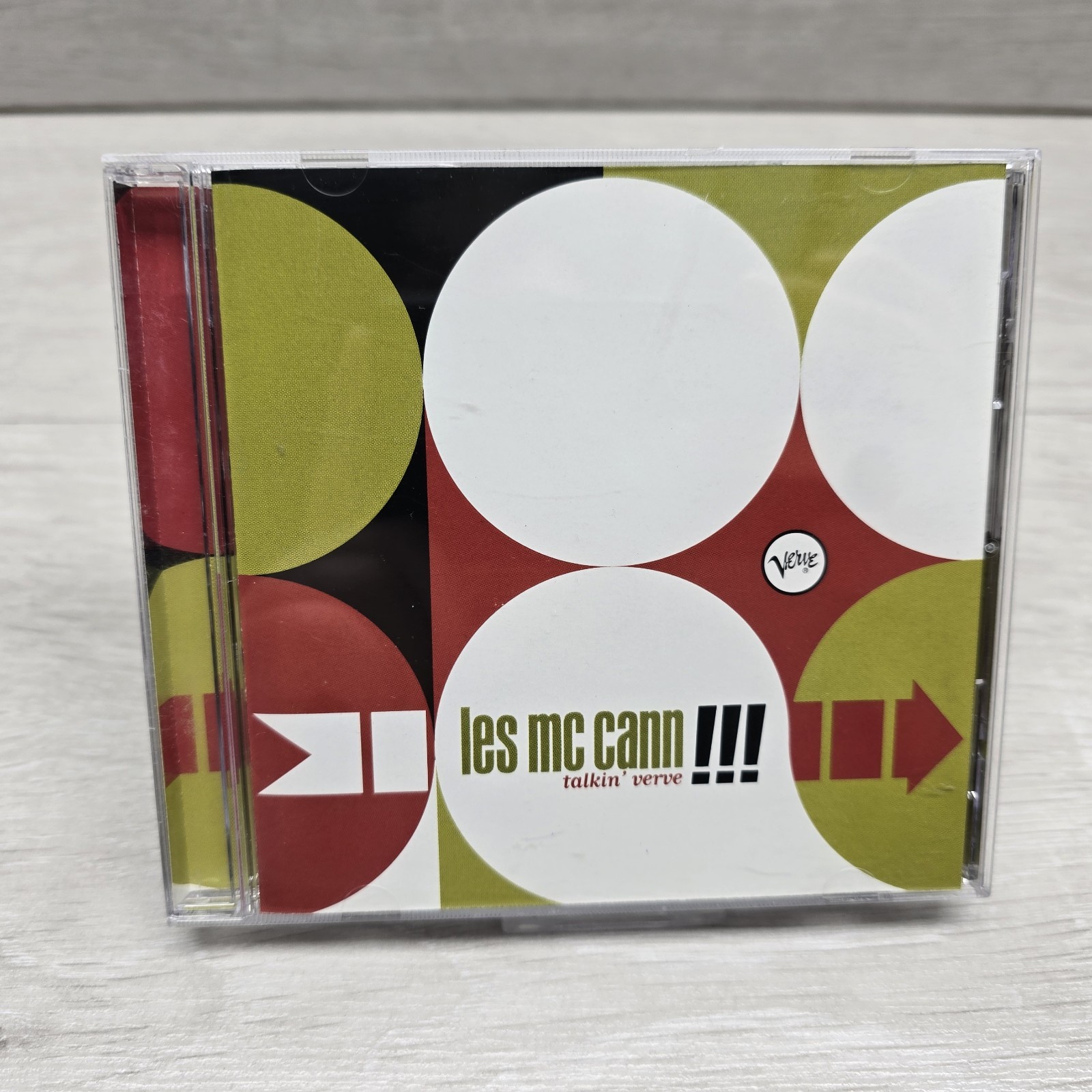 Les Mc Cann !!! Talkin' Verve CD 1998 Verve Rare Jazz Funk Soul Very Good Cond.