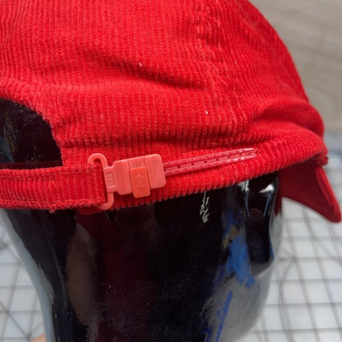 Vintage Atlanta Falcons Red Corduroy AMA Pro Zipper Back - Picture 6 of 10