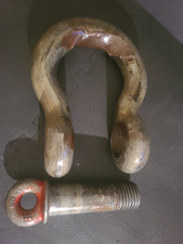 HEAVY DUTY Crosby Anchor Screw Pin Shackle Clevis Hitch 1-3/4" WLL 25 Ton , 25T