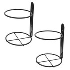 Decorative Wall Wine Rack Holder for Single Bottle Display Black