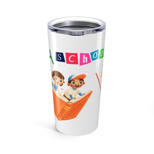 School Tumbler 20oz - Back To School, Student Gift, Teacher Gift, School - Bild 1 von 5