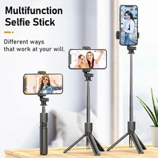 Selfie Stick Tripod with Bluetooth Remote Portable for iPhone and Android Phones