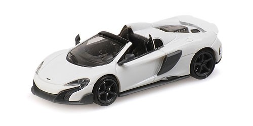 Minichamps 1:87 MCLAREN 675LT SPIDER - WHITE - Picture 1 of 1