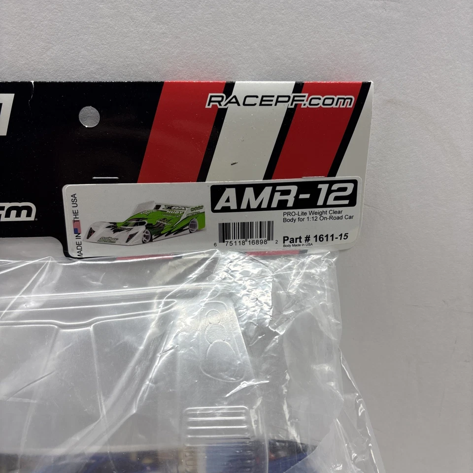 Protoform AMR-12 Clear Plastic Body With Decals 1/12 - Image 3 of 4