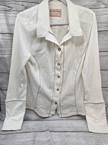 Free People Tiny Button-Up TopSize XL - Picture 2 of 9