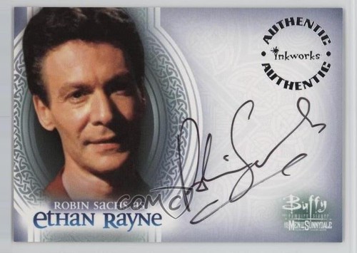 2005 Buffy the Vampire Slayer and Men of Sunnydale Robin Sachs as #A-4 Auto 18hi