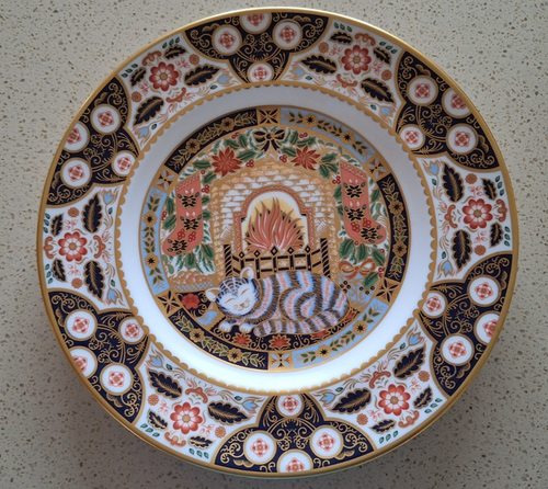 Royal Crown Derby 1999 Christmas Plate Limited Edition 831 Of 1750