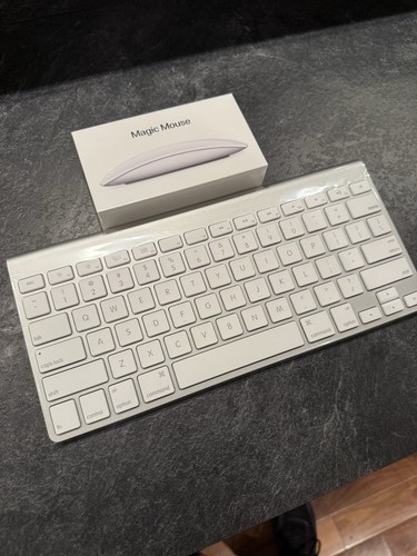 Apple Wireless Magic Mouse 2/Keyboard Set (A1314) & (A1657) MLA02LL/A - New Seal - Picture 1 of 8