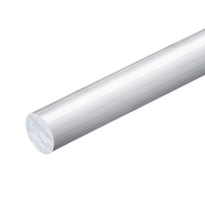 1Pcs 1"(26mm) Dia Round Aluminum Rod, 6" Long 6061 Aluminum Round Bar Stock