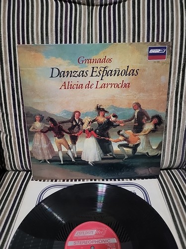 Alicia De Larrocha-"Granados DanzasEspanola"-London CS7209-Stereo-NM - Imagen 1 de 8