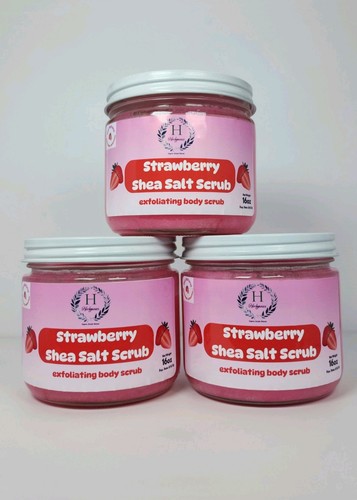 Natural, Exfoliating, Rejuvinating, Moisturizing, Salt Scrub, Body Scrub, Spa - Picture 4 of 4