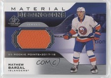 2020-21 Upper Deck SP Game Used Distinctions Materials Mathew Barzal #DM-MB