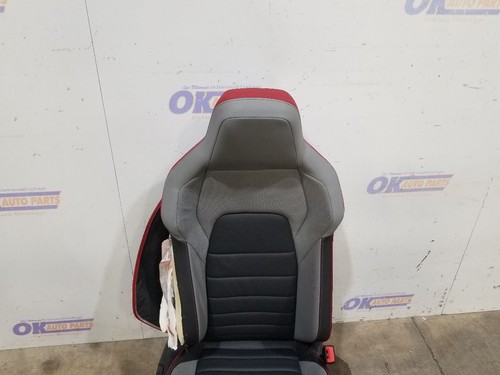 22 2022 VOLKSWAGEN GOLF GTI SEAT FRONT RIGHT PASSENGER BLACK LEATHER HATCHBACK - Picture 6 of 12