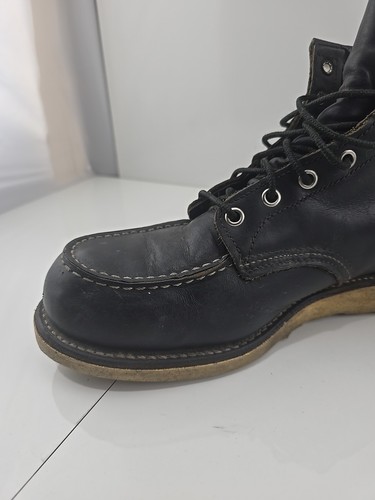 Red Wing 9075 Heritage Moc Toe Boot "Rare" Men's Size 11D Black - Picture 13 of 22