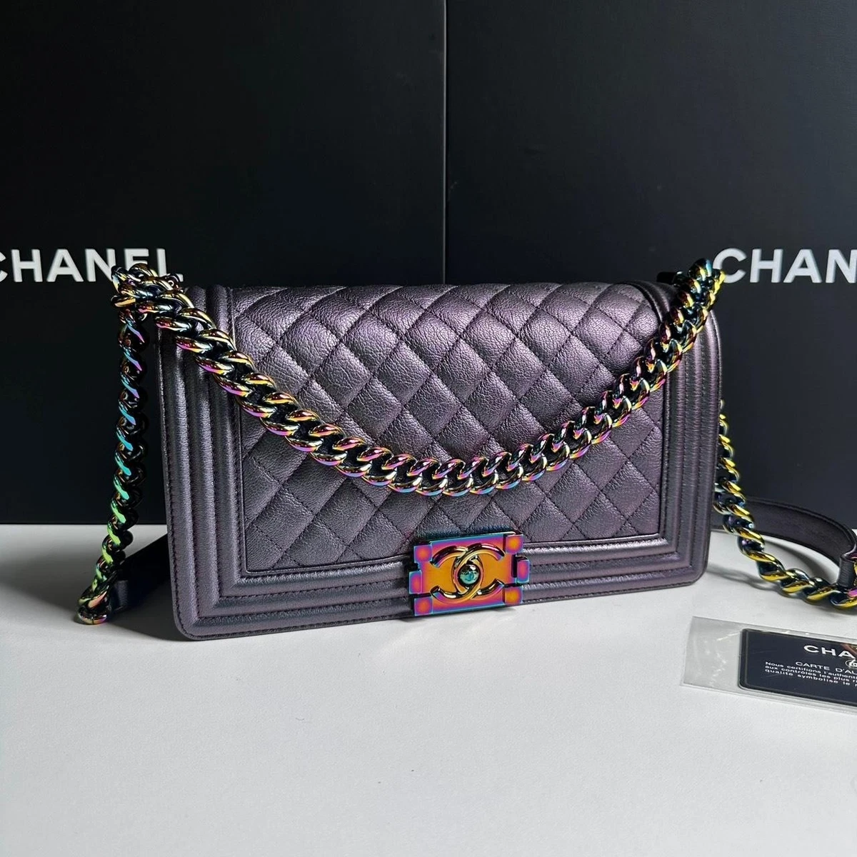 CHANEL Purple Quilted Bags & Handbags for Women for sale | eBay