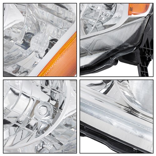 Headlight Replacement Fit For Honda Pilot 2009-2011 Left/LH Clear Lens Halogen - Bild 4 von 12
