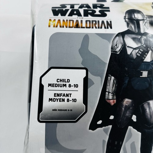 Star Wars Il Mandaloriano Costume Bambini Disney Halloween Stagione 2 Ragazzi MED. NUOVO - Foto 3 di 11