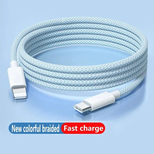 20W fast charging cable, suitable for iPhone 11, 12, 13, 14 Pro Max - Photo 8 sur 13