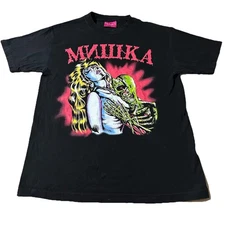 Mishka MNWKA X Lamour Supreme NYC Cyco Necro Streetwear Shirt Medium 