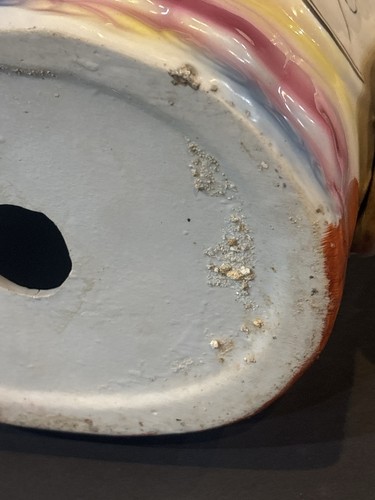 Vintage Chinese Porcelain Guanyin Bodhisattva Statue – 17.5” Tall – Lotus Base - Picture 11 of 17