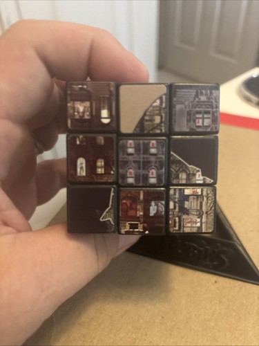 LED ZEPPELIN Physical Graffiti Rubiks Würfel mit schwarzem Ständer - muss fertiggestellt werden - Bild 15 von 16