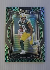 2024 Panini Select - Concourse Josh Jacobs #73 Dragon Scale Prizm /81