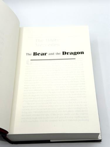 The Bear and the Dragon by Tom Clancy (Hardcover Book, 2000) - Foto 11 di 12