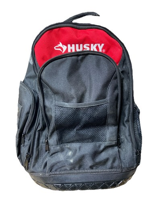#ad 16 in. Husky Durable Water Resistant Tool Backpack Organizer Bag 1005144944 $40.00