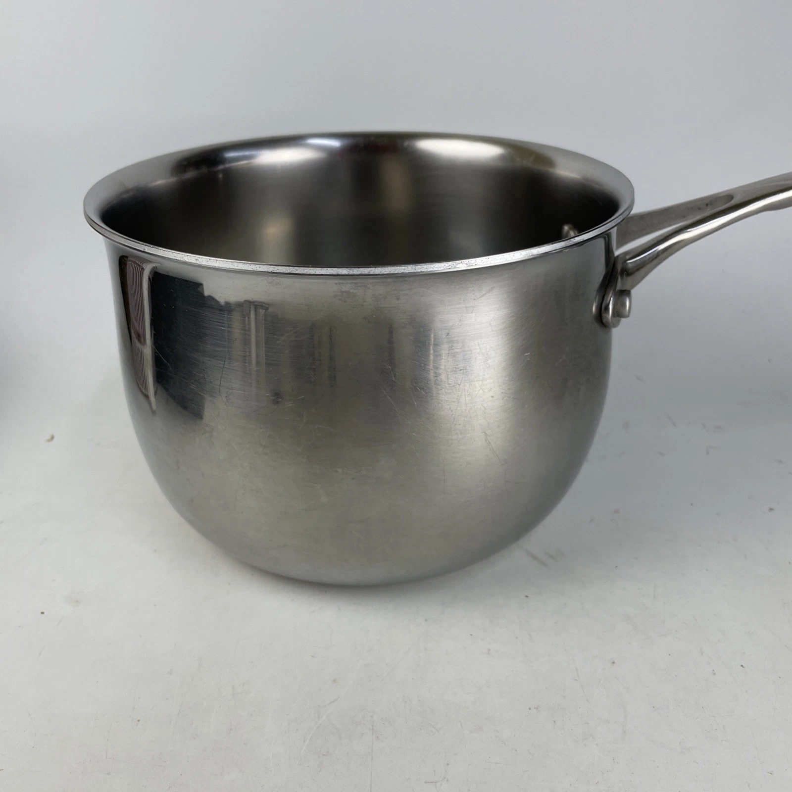 Princess House 2.5 qt Stainless Steel Pot Sauce Pan W1603 Induction Ready