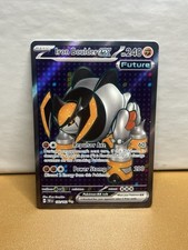 Pokemon TCG - Iron Boulder ex - 192/162 Temporal Forces - Secret Rare Full Art