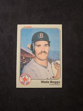 ⚾1983 Fleer #179 Wade Boggs Rookie Card RC⚾Near Mint or Better⚾