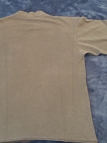 Vintage 1990s Nike Faded Brown Long Sleeve Mock Neck Shirt Size Large - Picture 17 of 19