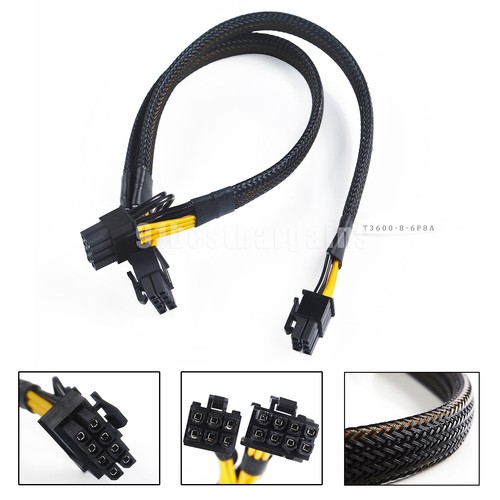 8 Pin to 6+8 Pin For DELL T5810 PCI Express GPU Graphics Card Power Cable - 第 3/9 張圖片