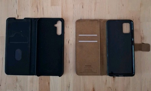 2x etui na telefon czarne, pasuje do Samsung Galaxy A55 i A51 - Zdjęcie 2 z 3