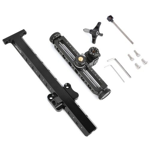 1 Pin Recurve Bow Sight Aluminum Adjustable 9" Archery Target Hunting Bow Sports - Picture 5 of 13