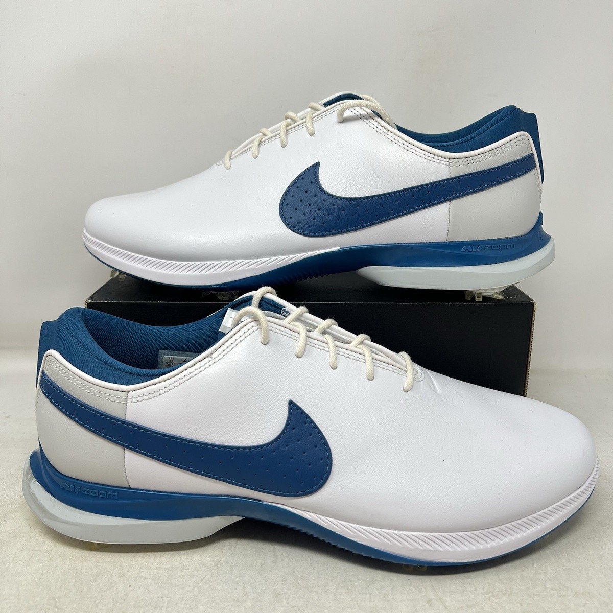 Nike Air Zoom Victory Tour 2 Golf Shoes White Marina Blue Men's 13