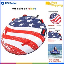 Boating Towable Tube Nylon 57-Inch 1-4 Rider Water Sports Fun Recreation