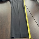 Vintage DKNY Dress Pants Men’s 38 Black Straight Flat Front Wool Blend Hong Kong — photo 7